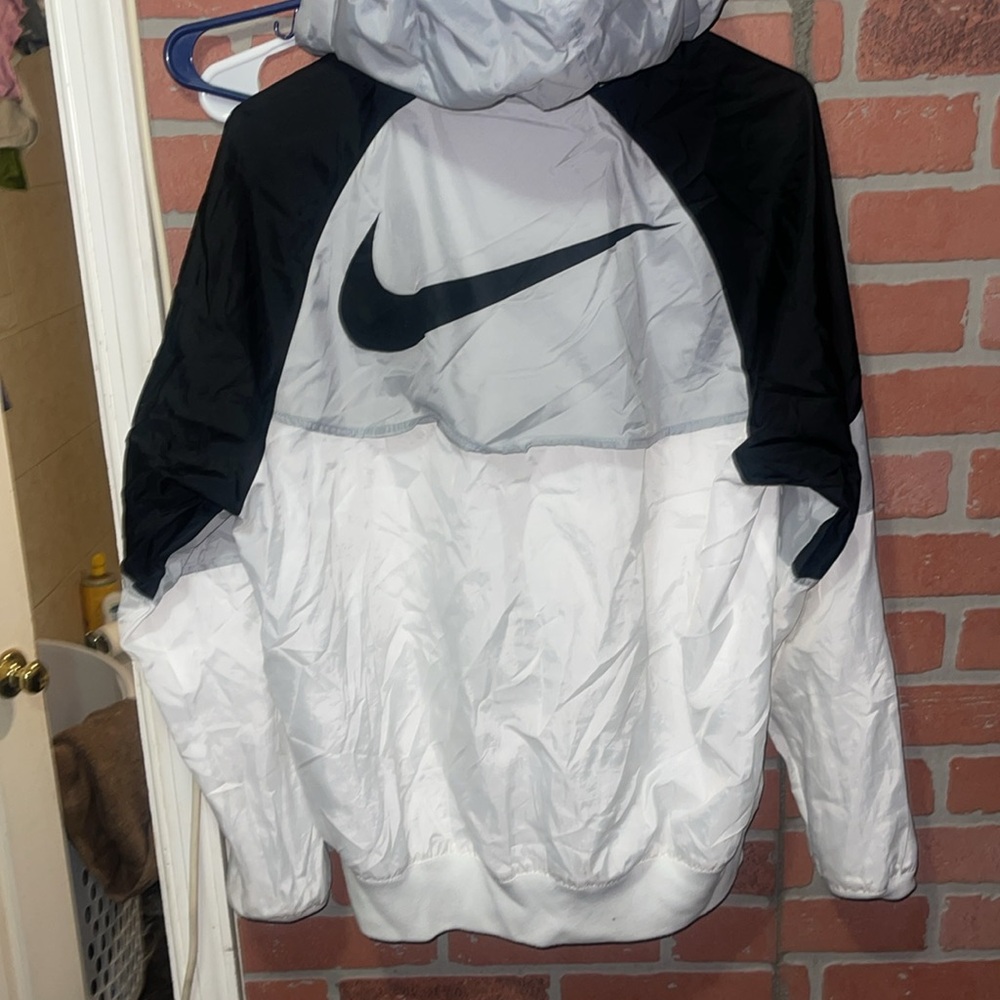 Mens Nike Woven Windrunner Lined Hooded Jacket size small - Picture 6 of 11